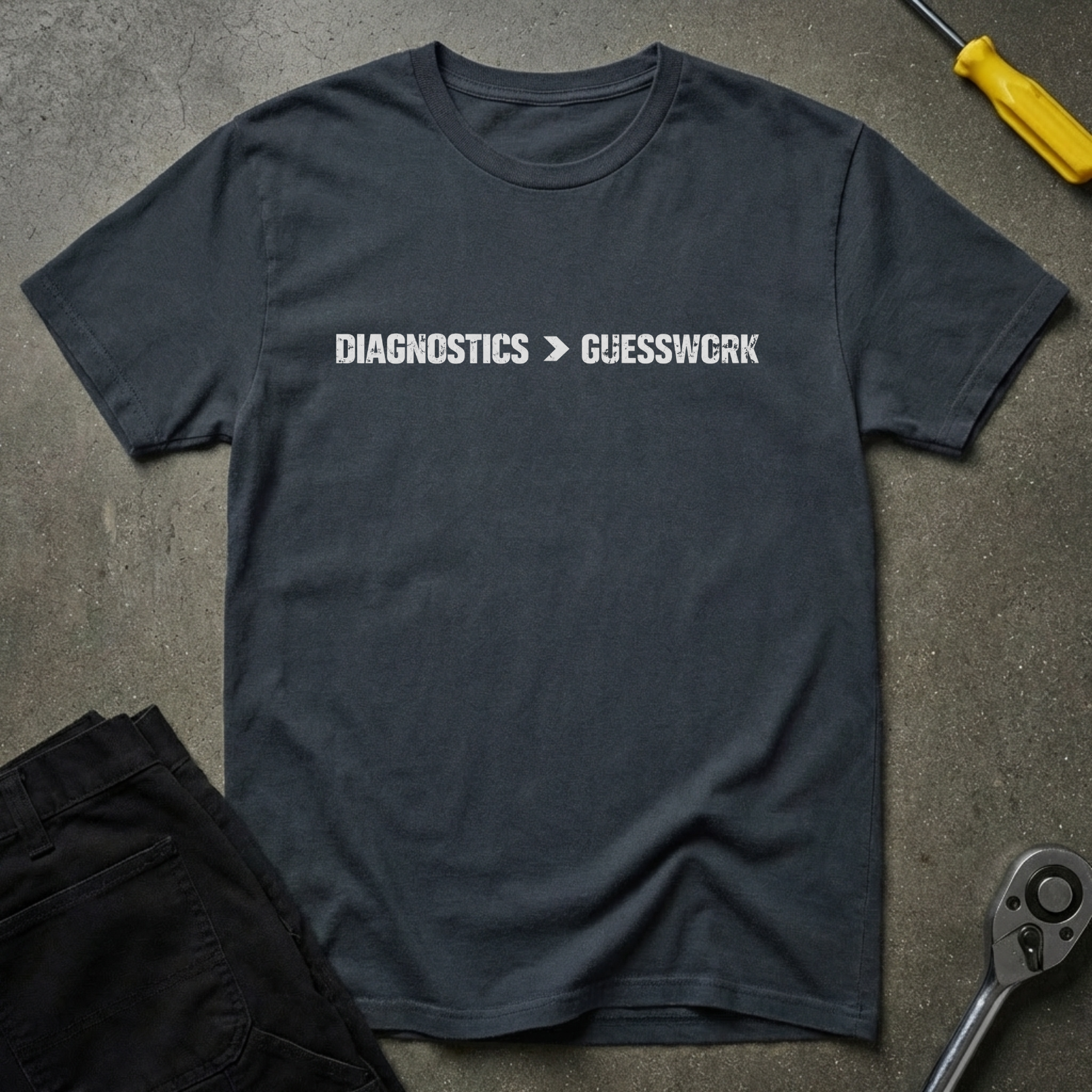 Diagnostics>Guesswork T-Shirt