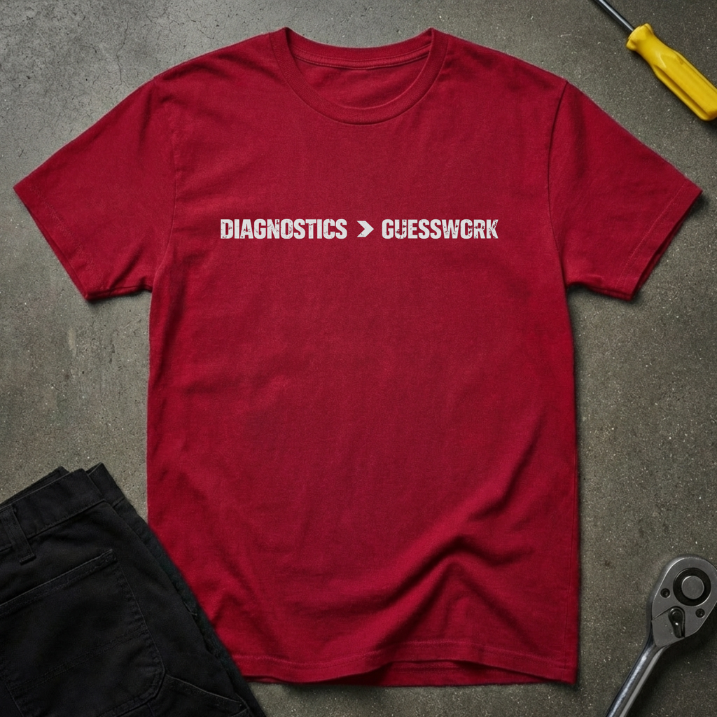 Diagnostics>Guesswork T-Shirt