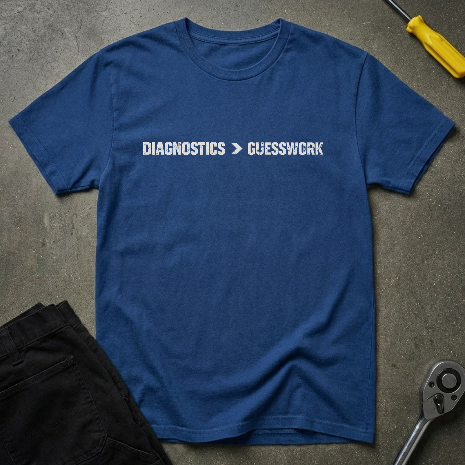 Diagnostics>Guesswork T-Shirt