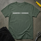 Diagnostics>Guesswork T-Shirt